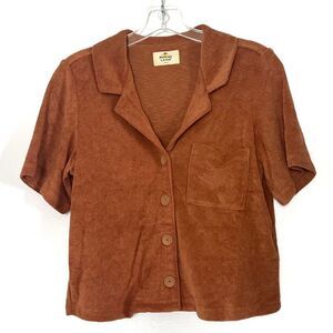 Marine Layer Sierra Lucy‎ Terry Resort Shirt - Small